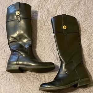 Tommy Hillfinger Black Boots